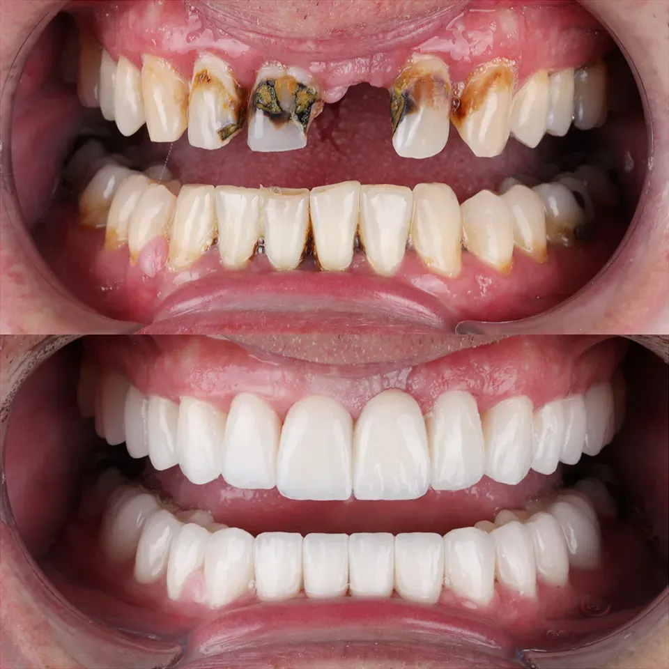 Dental clinic professional services and modern equipment