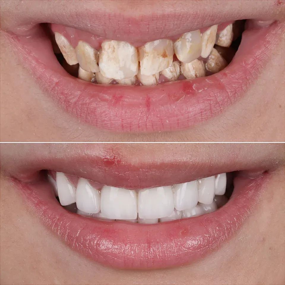 Dental clinic professional services and modern equipment